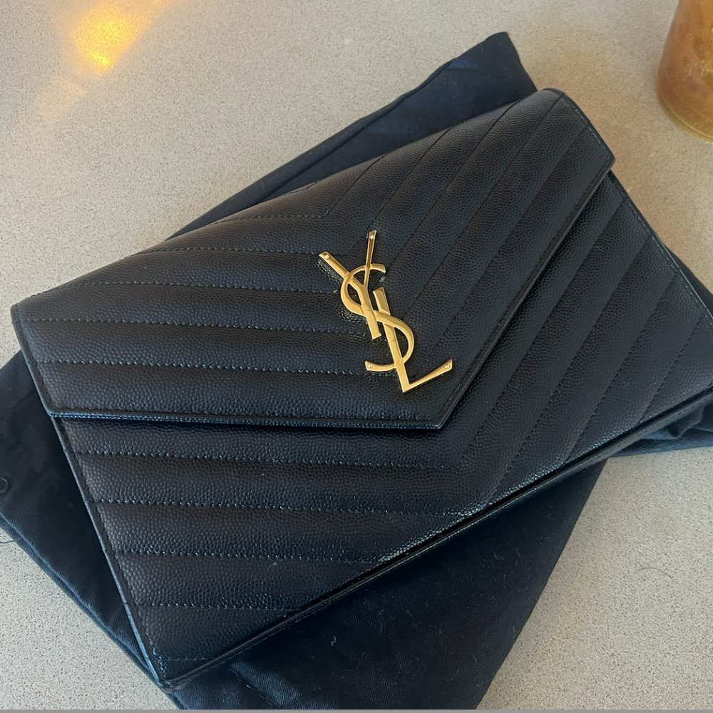 Yves Saint Laurent Black Crossbody Bag